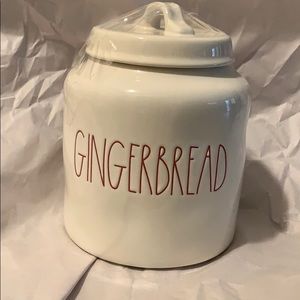 Rae Dunn gingerbread canister